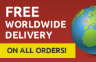 Free delivery worldwide on all orders!