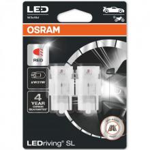 OSRAM LEDriving SL LED W21W Red (Twin)