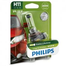 Philips Longlife EcoVision H11 Headlight Bulbs (Single Pack)