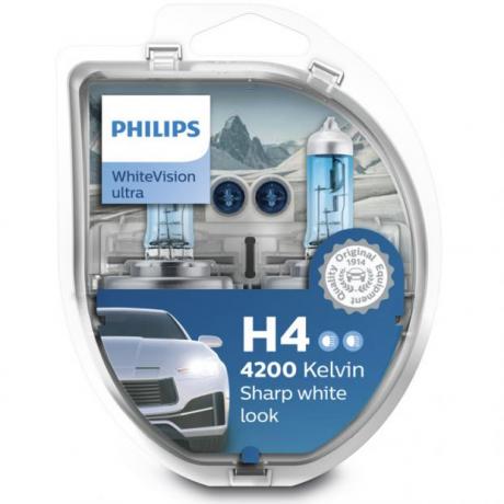 Philips WhiteVision ultra moto H4 ampoule de pha…