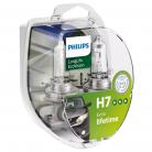 Philips Longlife EcoVision H7 Headlight Bulbs (Twin Pack)